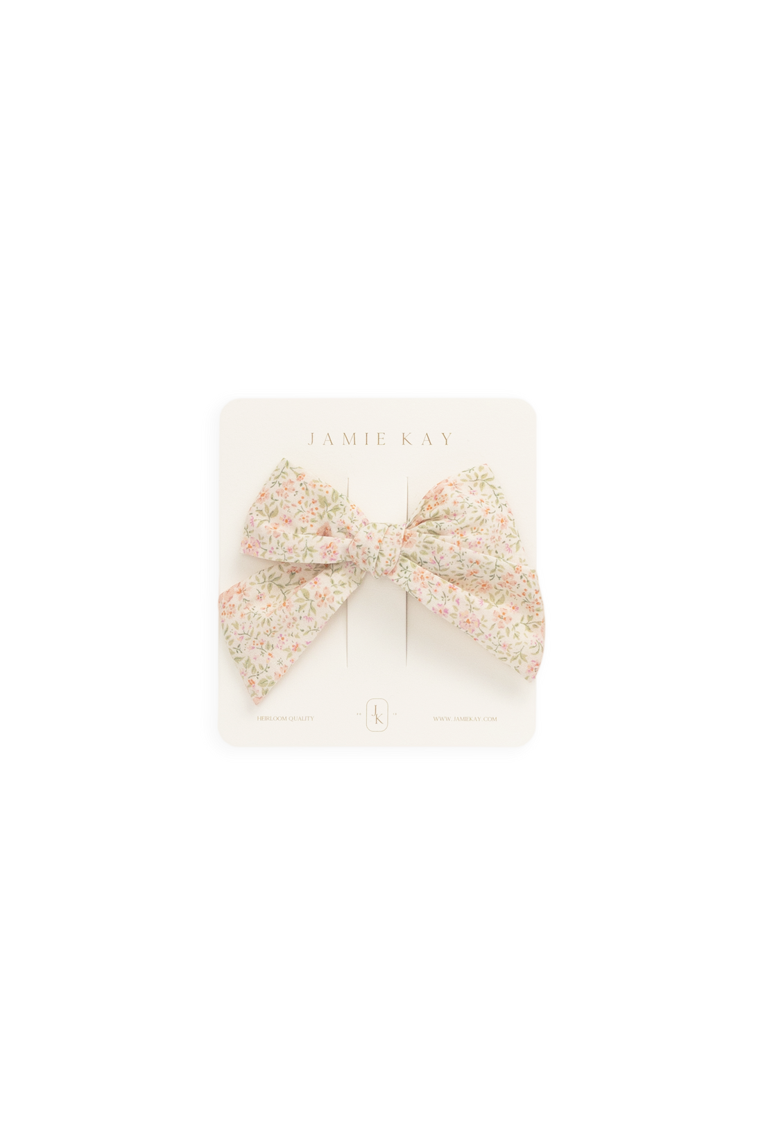 Dovie Bow - Flora Pink Childrens Bow from Jamie Kay NZ