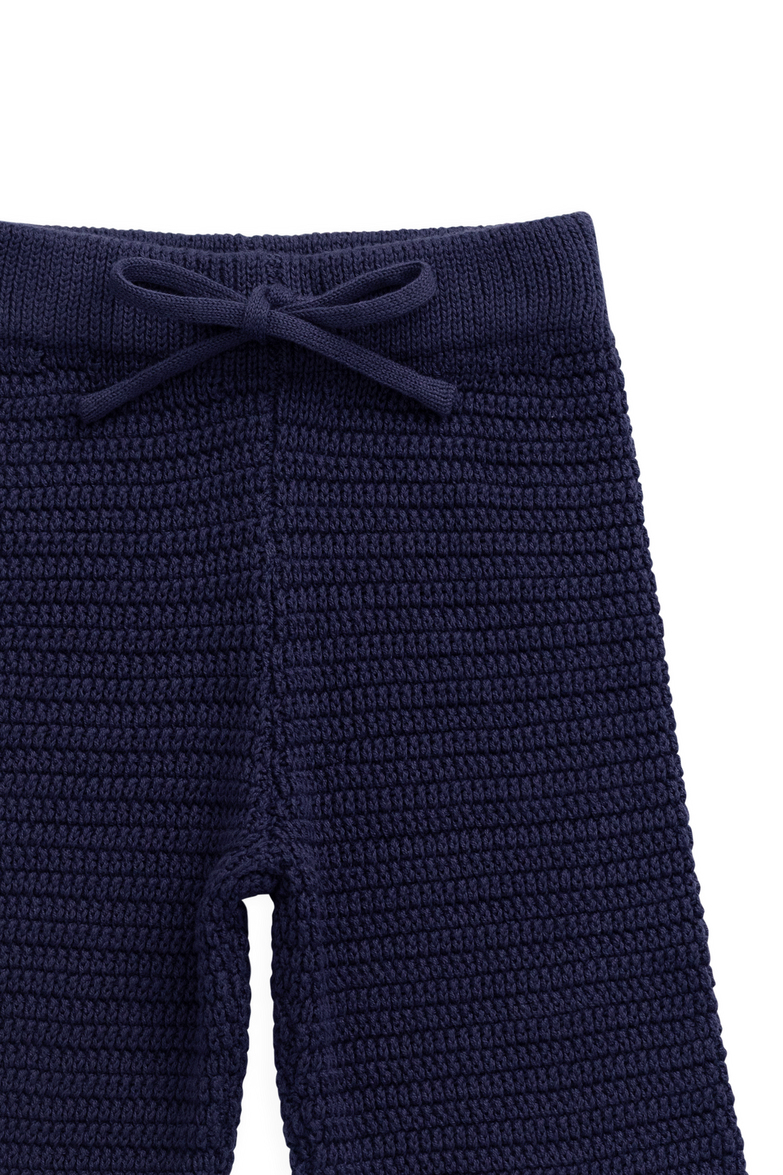 Eugene Knitted Pant - Marine Childrens Pants from Jamie Kay NZ