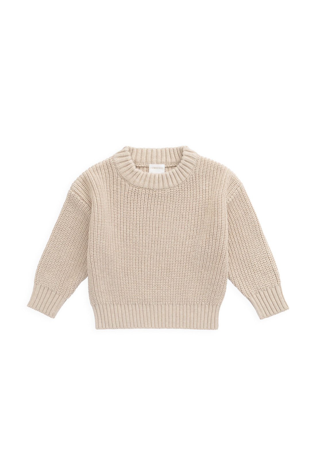 Johan Knit Jumper - Wheat Childrens Jumper from Jamie Kay NZ
