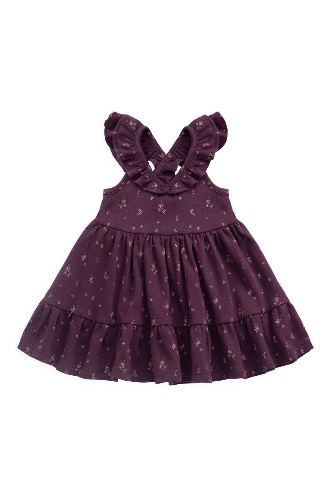 Organic Cotton Addie Dress - Dina Fig Childrens Dress from Jamie Kay NZ