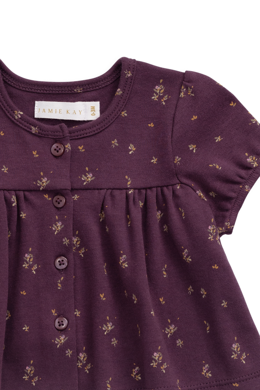 Organic Cotton Addie Top - Dina Fig Childrens Top from Jamie Kay NZ