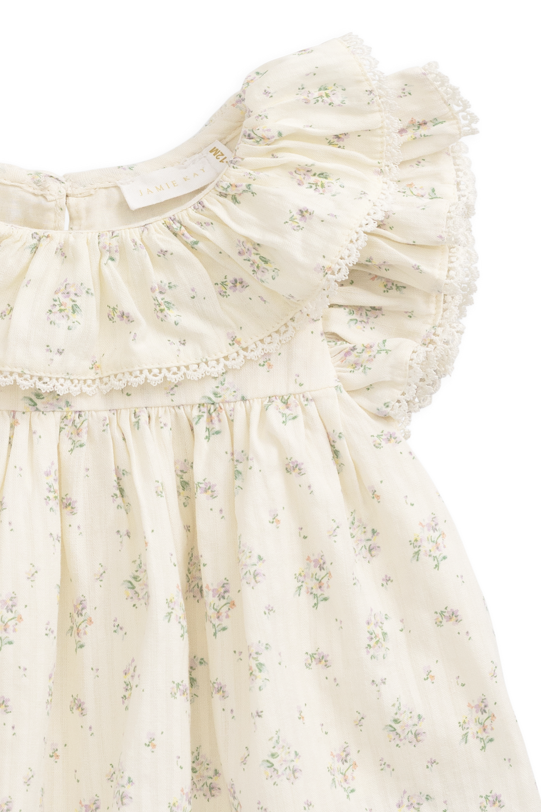 Organic Cotton Banks Blouse - Justine Orchid Childrens Top from Jamie Kay NZ