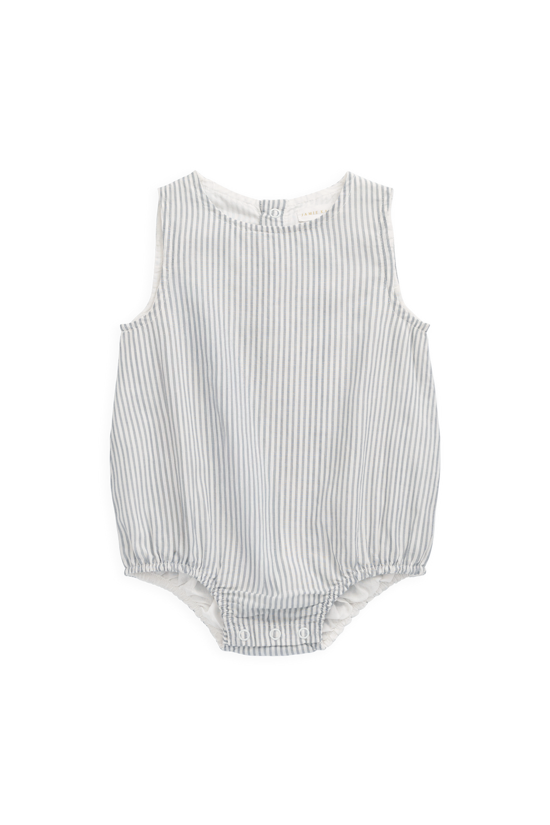 Organic Cotton Bentley Playsuit - Harbour Stripe Childrens Playsuit from Jamie Kay NZ