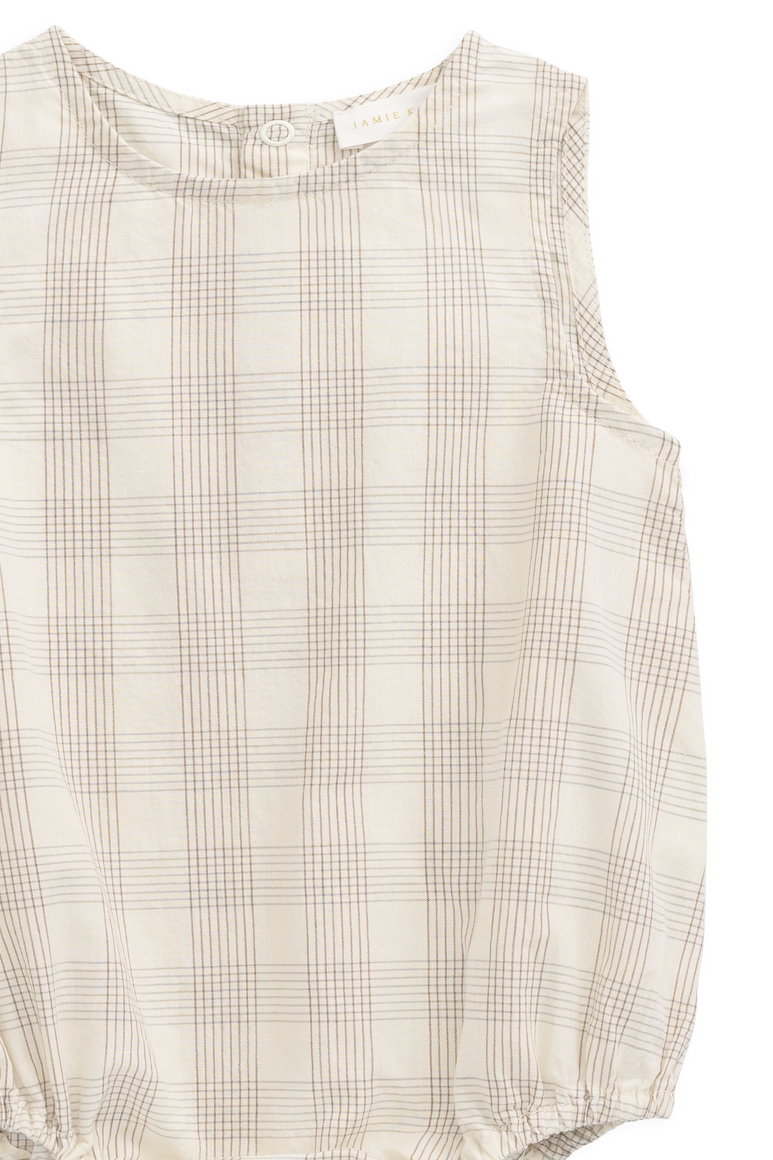 Organic Cotton Bentley Playsuit - Joe Check Natural Childrens Playsuit from Jamie Kay NZ