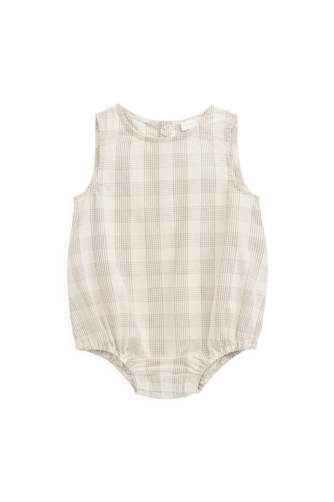 Organic Cotton Bentley Playsuit - Joe Check Natural Childrens Playsuit from Jamie Kay NZ