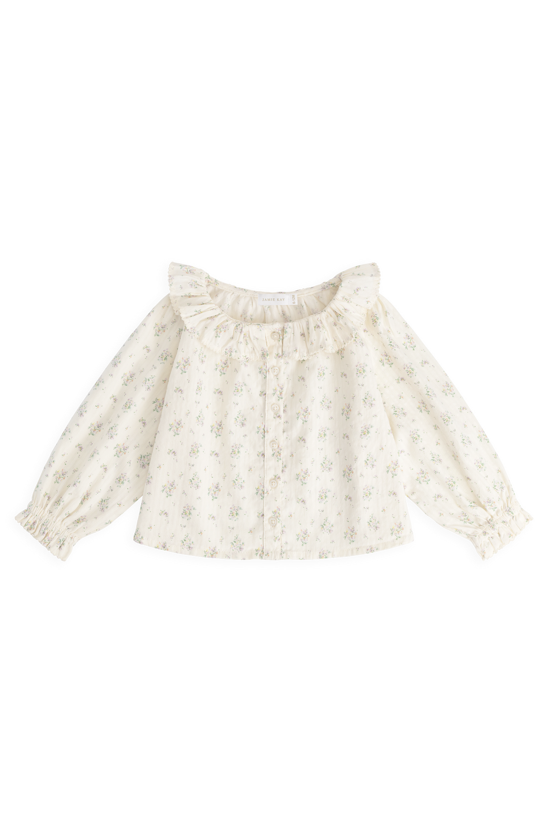 Organic Cotton Cecile Top - Justine Orchid Childrens Top from Jamie Kay NZ