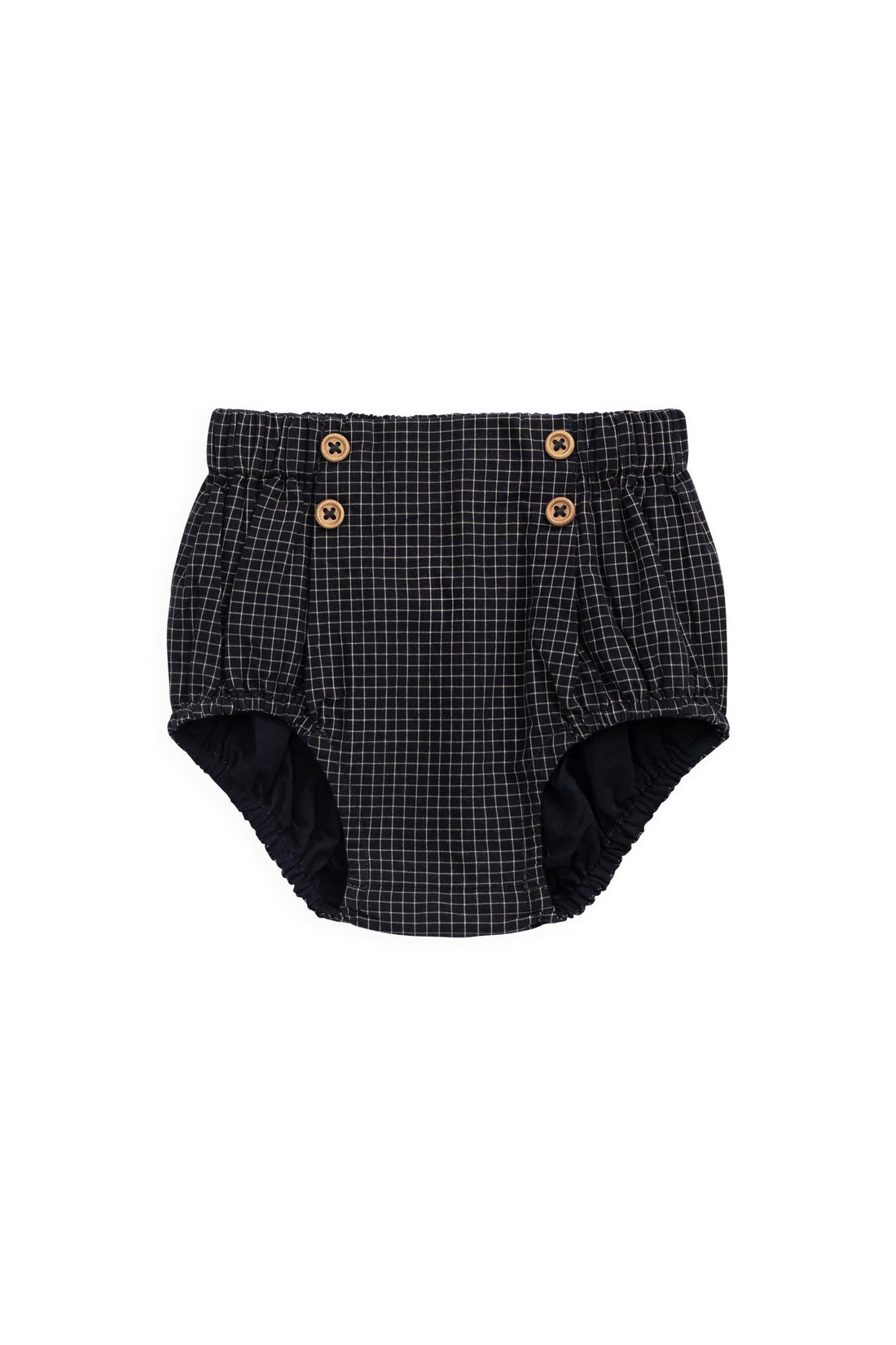 Organic Cotton Eliane Bloomer - Eclipse Grid Childrens Bloomer from Jamie Kay NZ