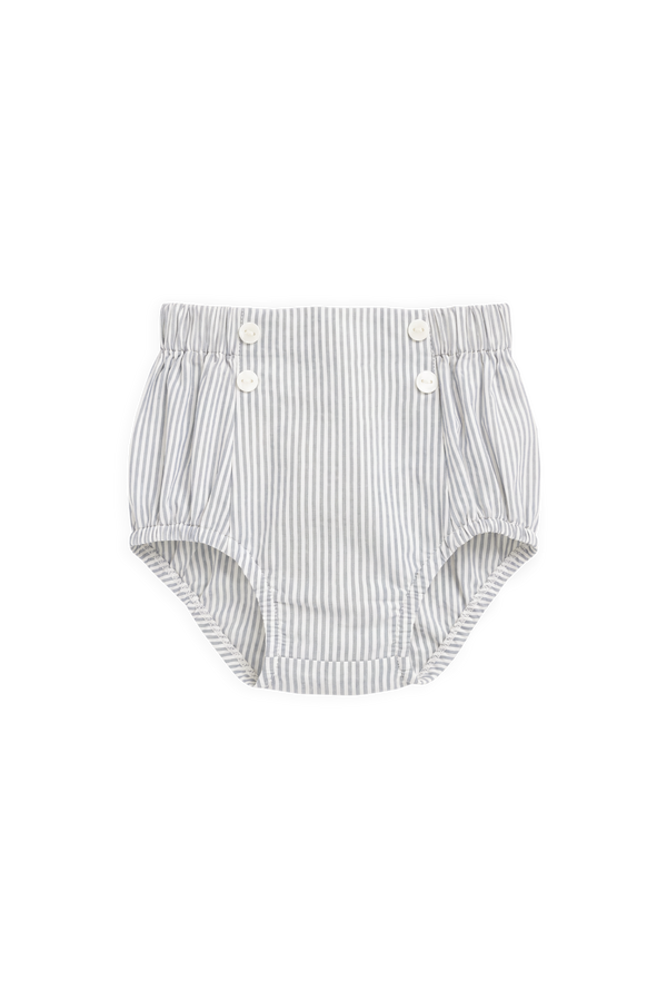 Organic Cotton Eliane Bloomer - Harbour Stripe Childrens Bloomer from Jamie Kay NZ