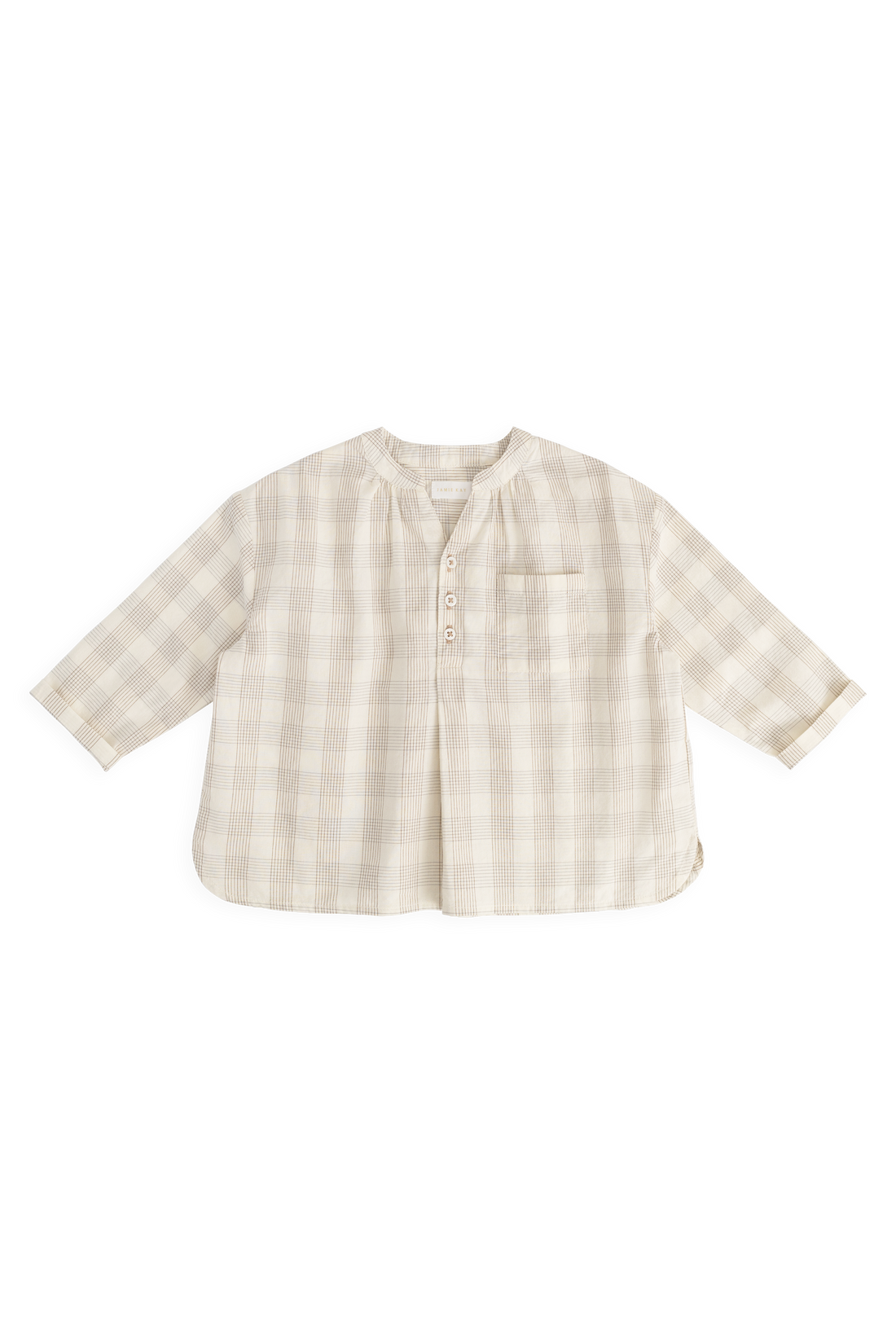 Organic Cotton Kenji Top - Joe Check Natural Childrens Top from Jamie Kay NZ