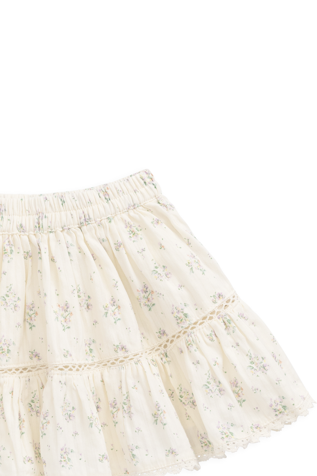Organic Cotton Miley Skirt - Justine Orchid Childrens Skirt from Jamie Kay NZ