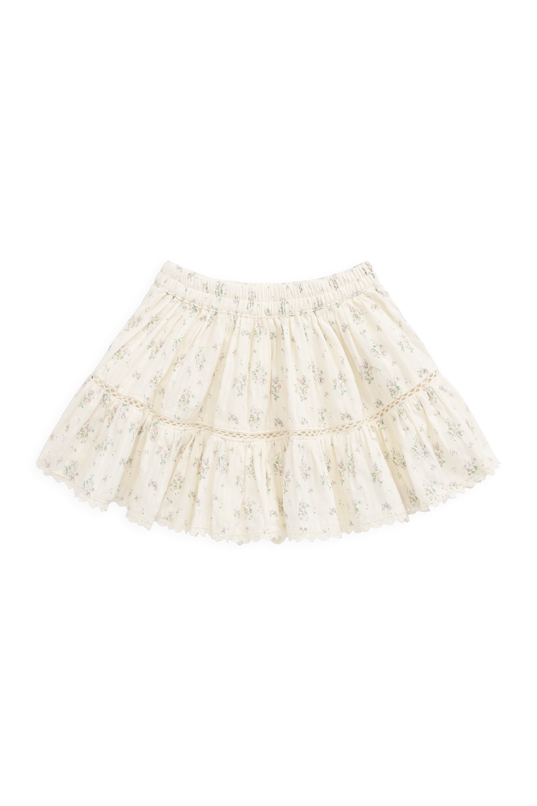 Organic Cotton Miley Skirt - Justine Orchid Childrens Skirt from Jamie Kay NZ