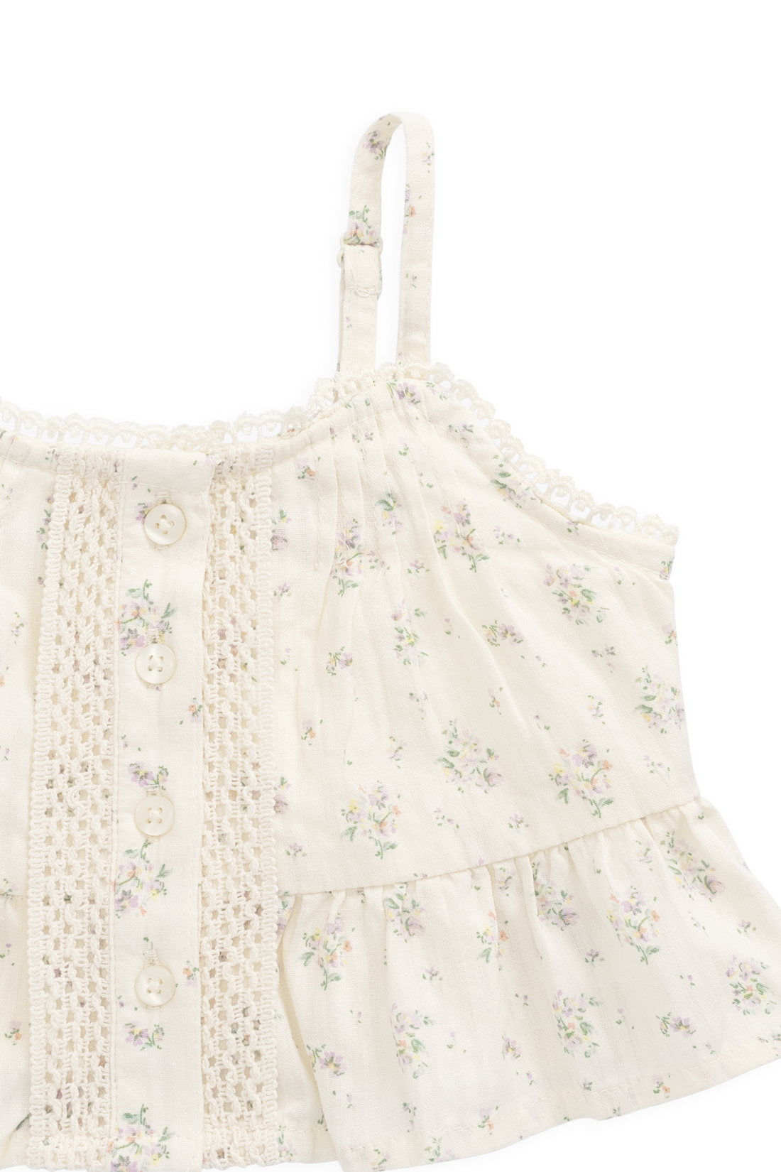 Organic Cotton Miley Top - Justine Orchid Childrens Top from Jamie Kay NZ