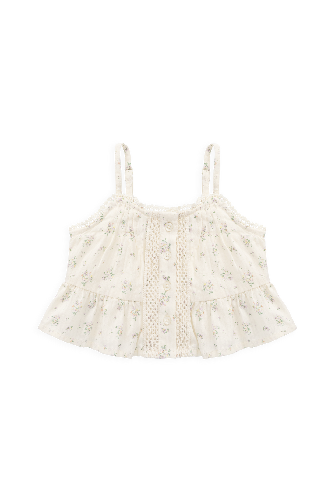 Organic Cotton Miley Top - Justine Orchid Childrens Top from Jamie Kay NZ