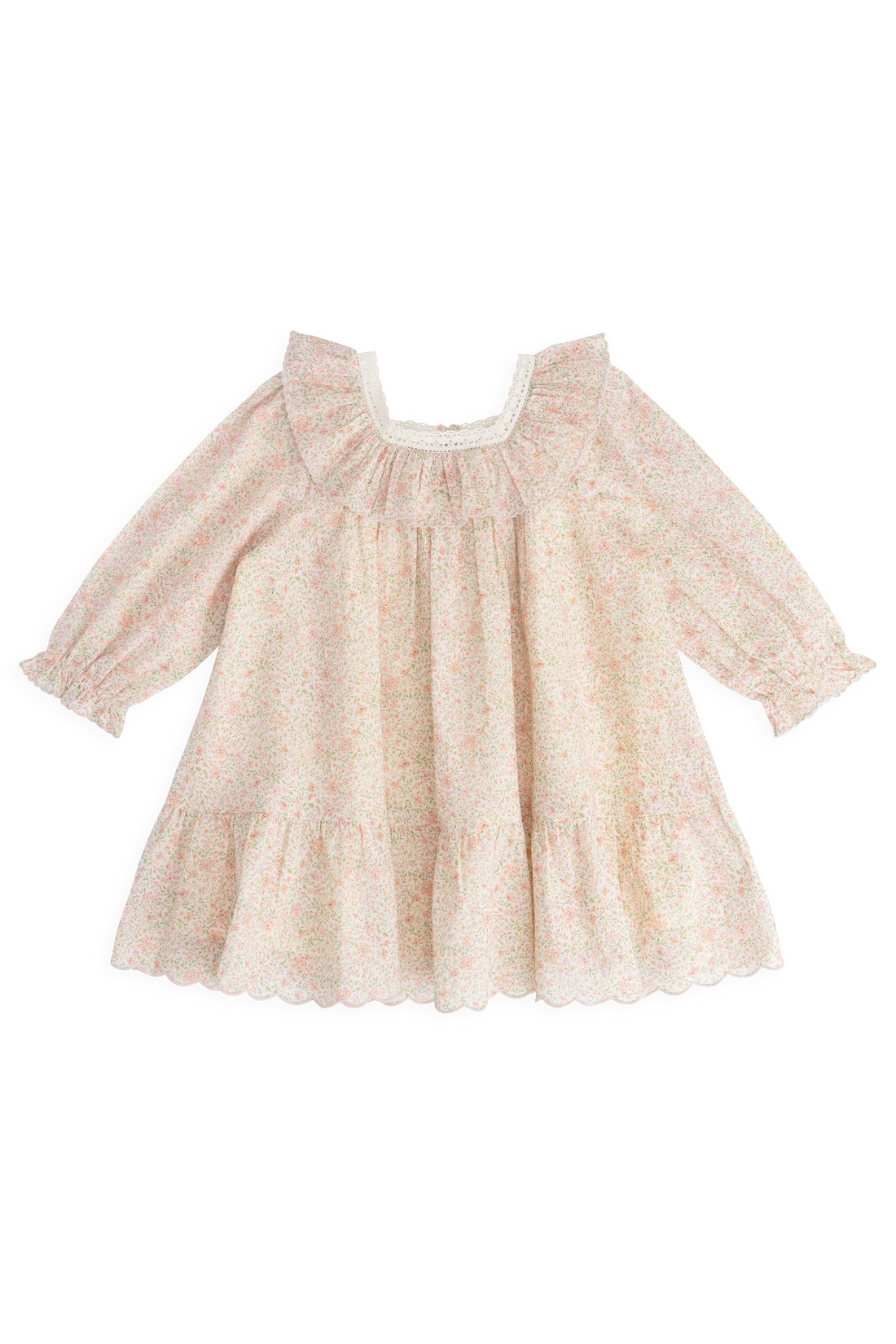 Organic Cotton Misty Dress - Flora Pink Childrens Dress from Jamie Kay NZ