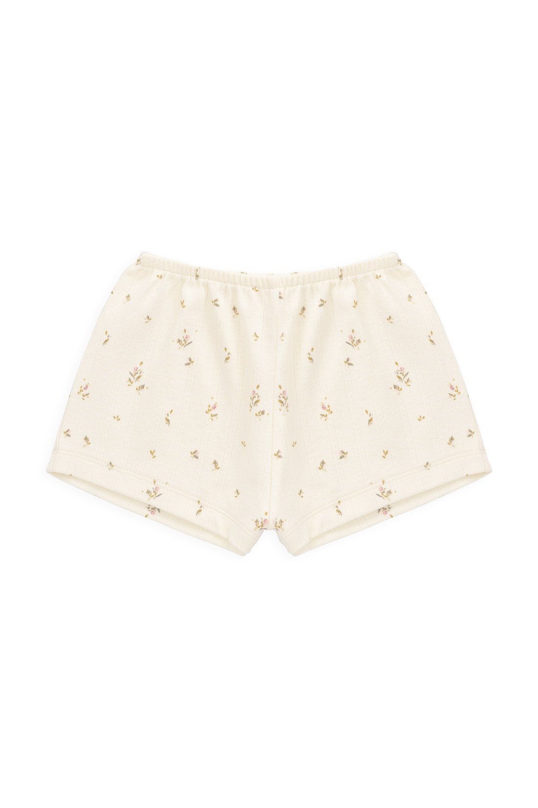Organic Cotton Pointelle Anais Short - Dina Antique Childrens Shorts from Jamie Kay NZ