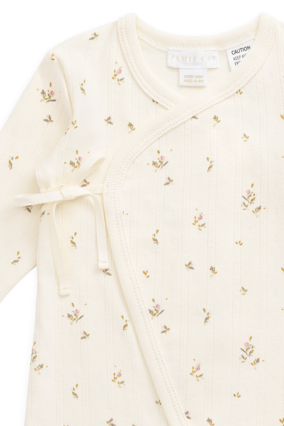 Organic Cotton Pointelle Estelle Onepiece - Dina Antique Childrens Onepiece from Jamie Kay NZ