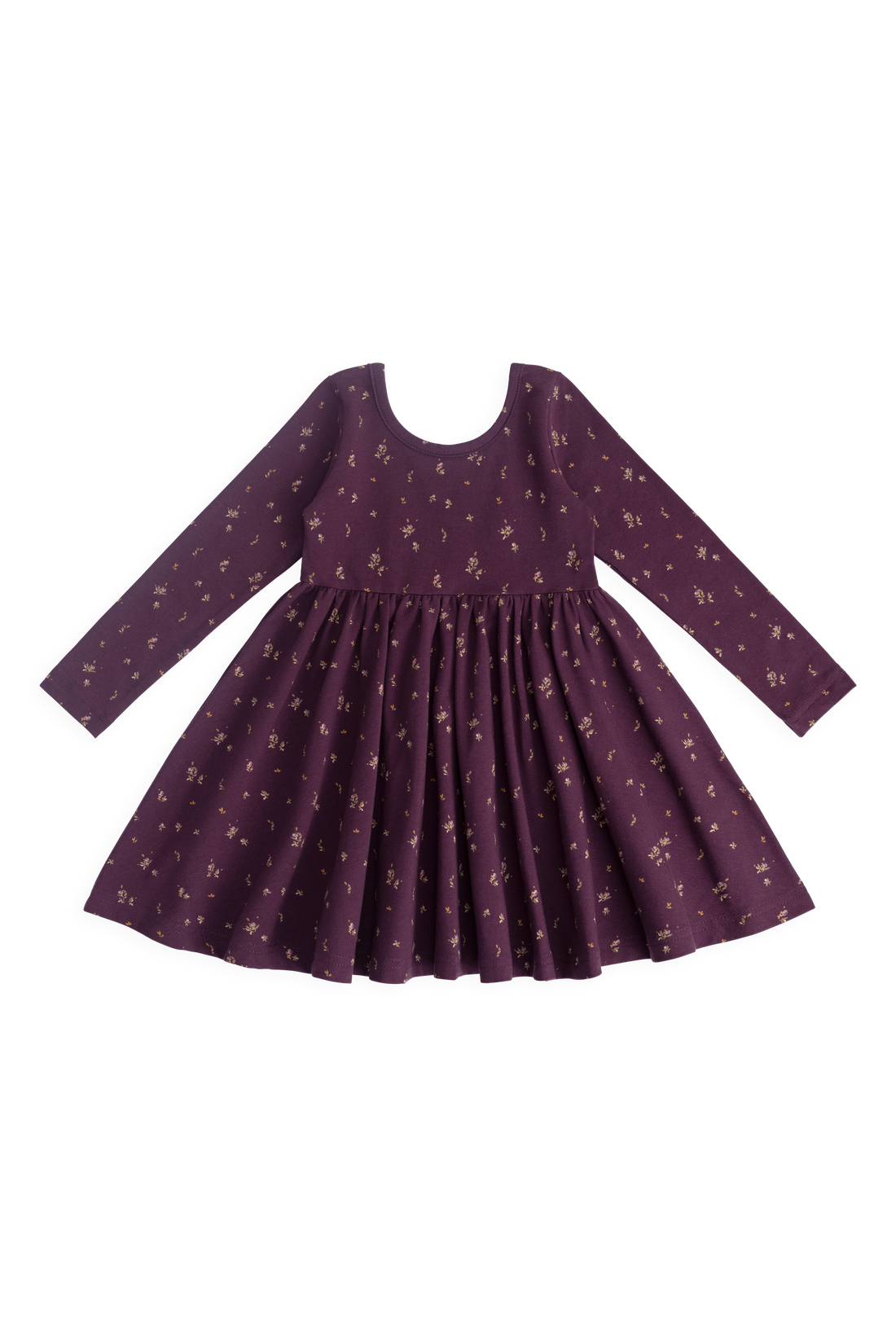Organic Cotton Tallulah Dress - Dina Fig Childrens Dress from Jamie Kay NZ