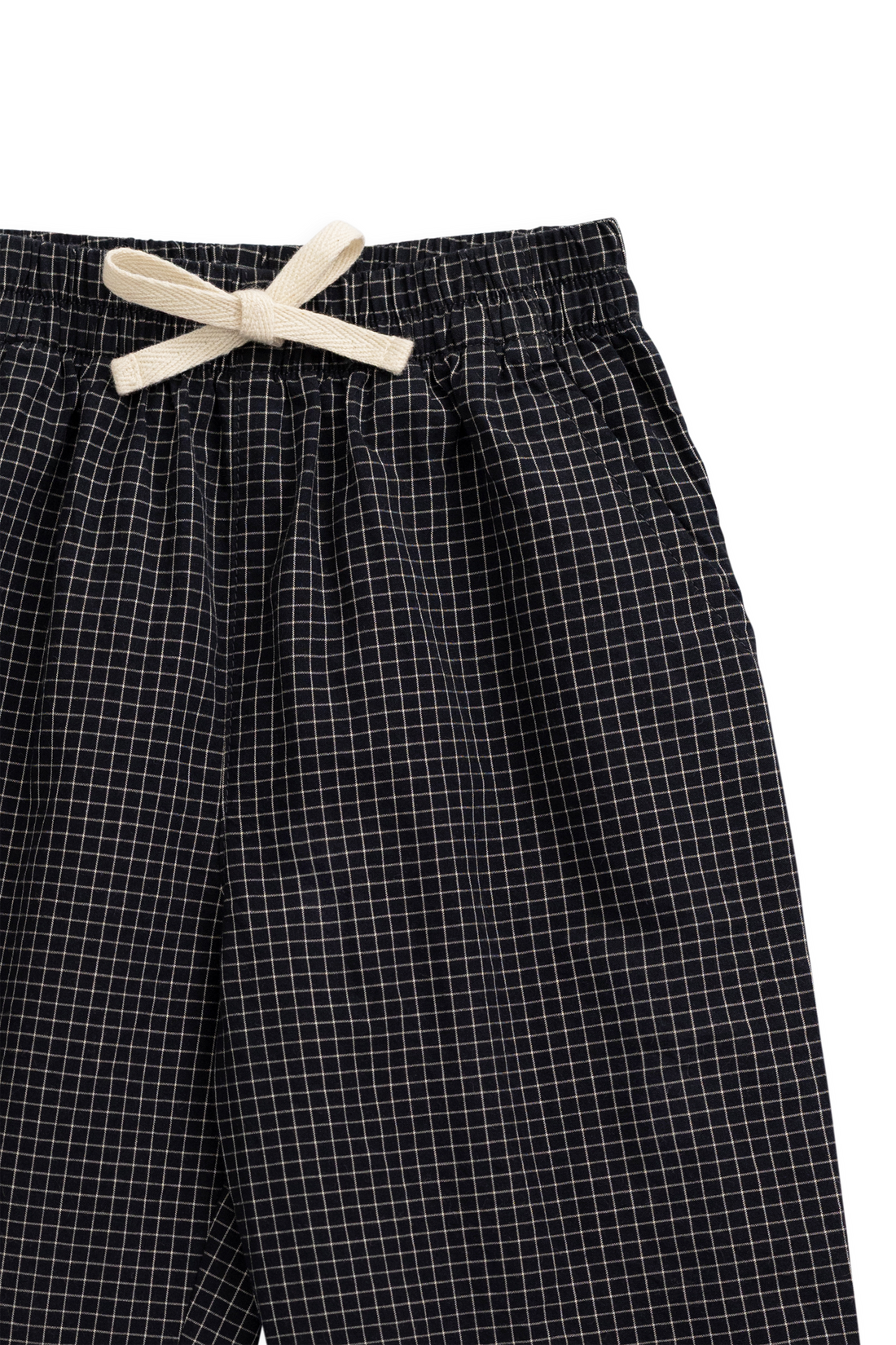 Organic Cotton Winslow Pant - Eclipse Grid Childrens Pants from Jamie Kay NZ