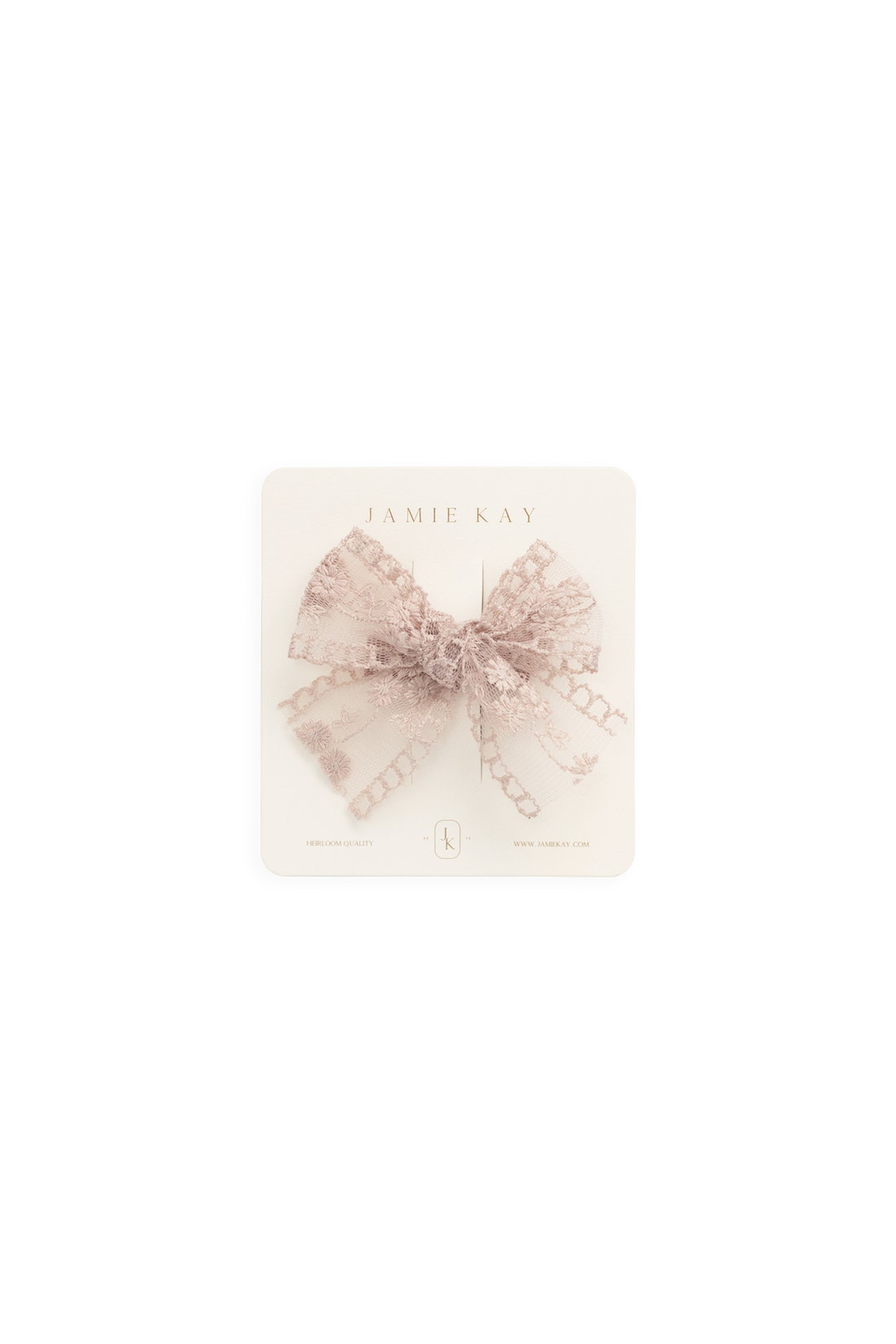 Paloma Hair Clip - Shell Pink Childrens Hair Accessories from Jamie Kay NZ