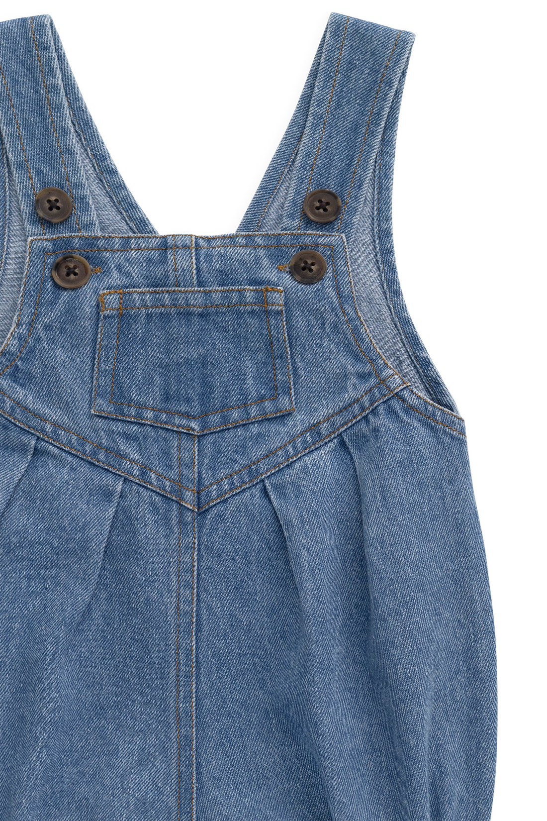 Stefan Denim Playsuit - Heritage Denim Childrens Playsuit from Jamie Kay NZ