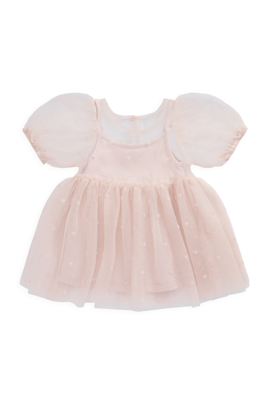 Zoella Tulle Dress - Petite Heart Rosie Childrens Dress from Jamie Kay NZ