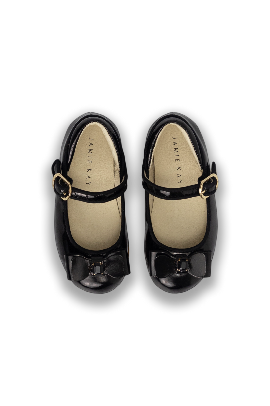 Zoella Flat - Patent Black Childrens Footwear from Jamie Kay NZ