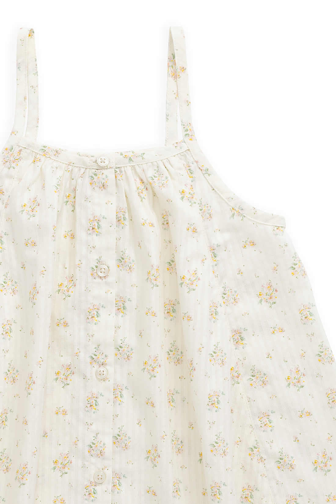 Organic Cotton Cosette Dress - Justine Parchment Childrens Dress from Jamie Kay NZ