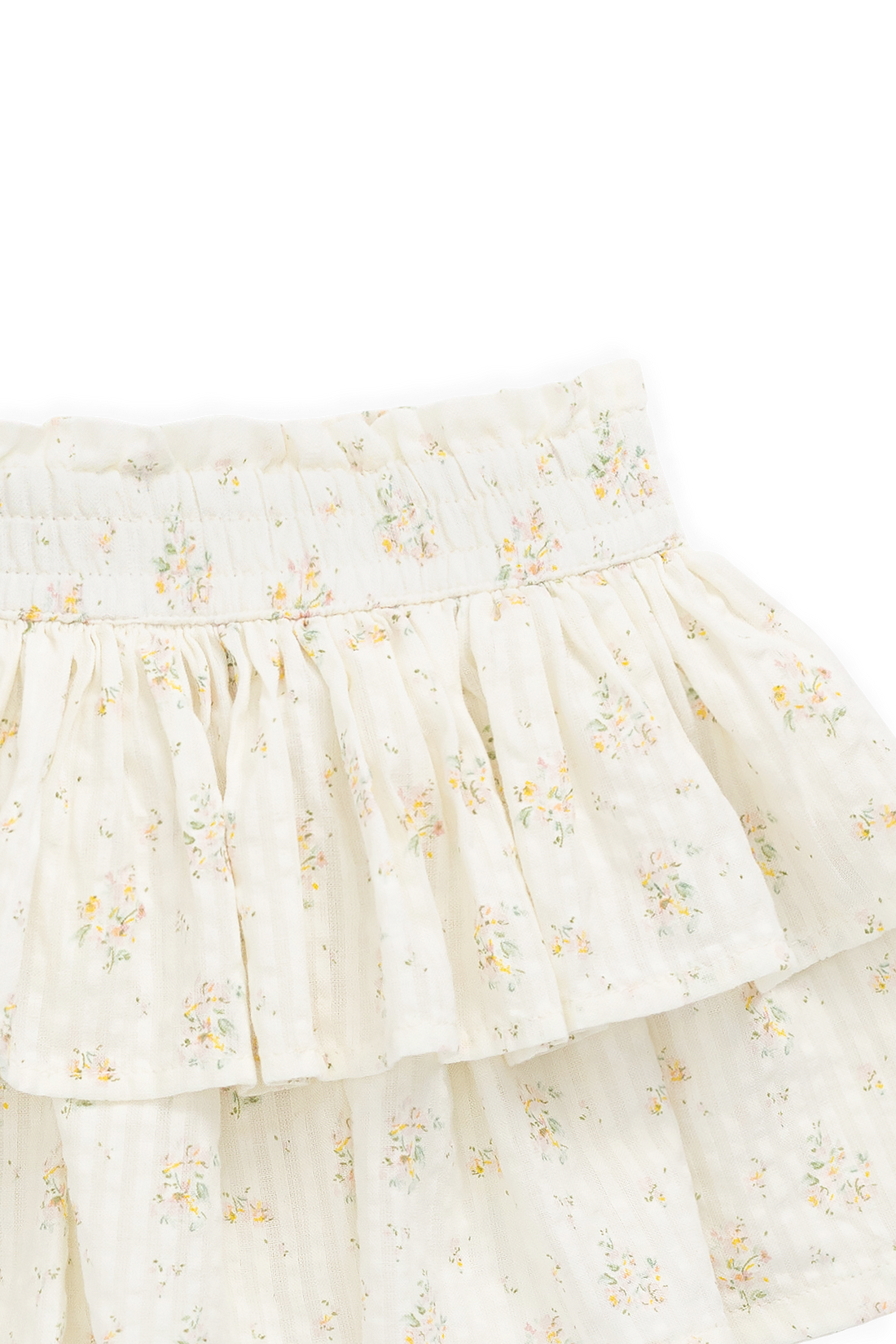 Organic Cotton Cosette Skirt - Justine Parchment Childrens Skirt from Jamie Kay NZ