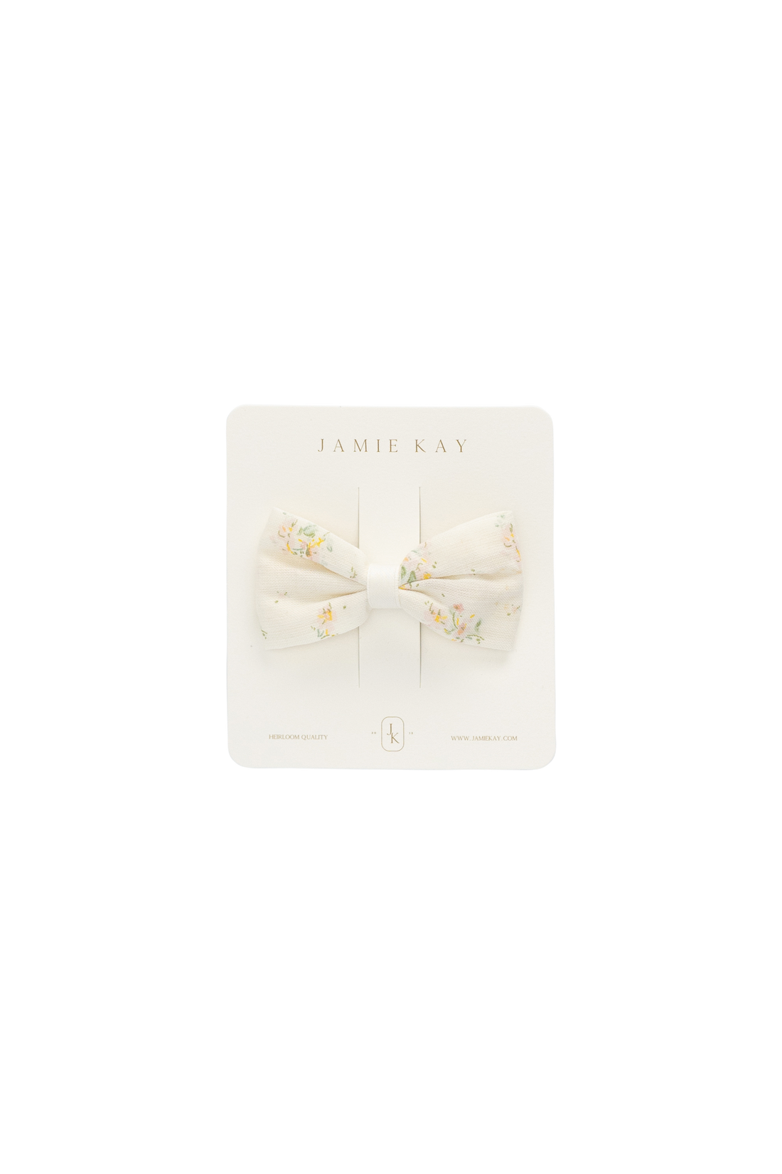 Organic Cotton Desiree Bow - Justine Parchment Childrens Bow from Jamie Kay NZ