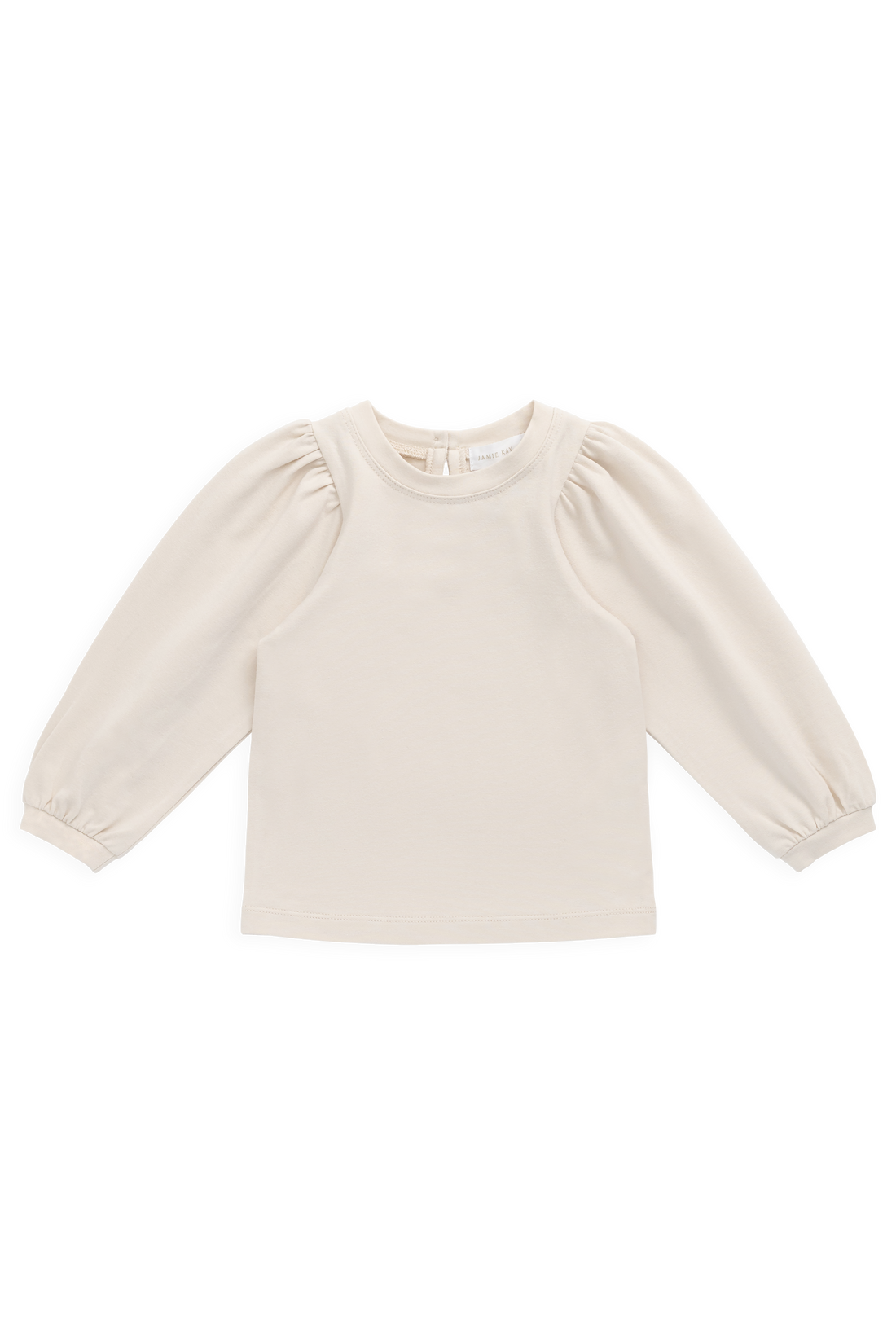 Pima Cotton Nylah Top - Vanilla Childrens Top from Jamie Kay NZ