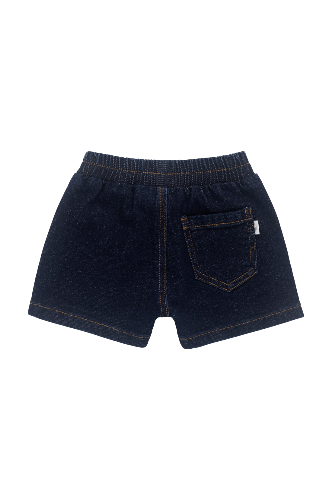 Reid Denim Short - Mid Indigo Denim Childrens Short from Jamie Kay NZ