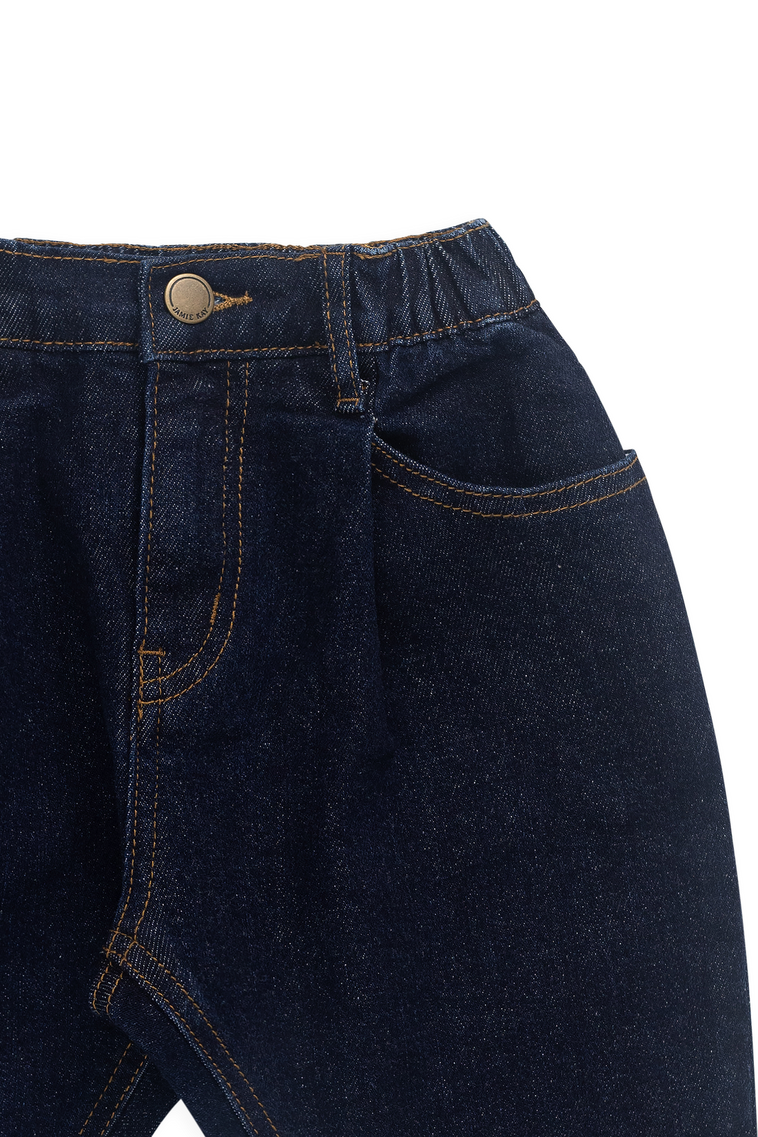 Rueben Pant - Mid Indigo Denim Childrens Pant from Jamie Kay NZ