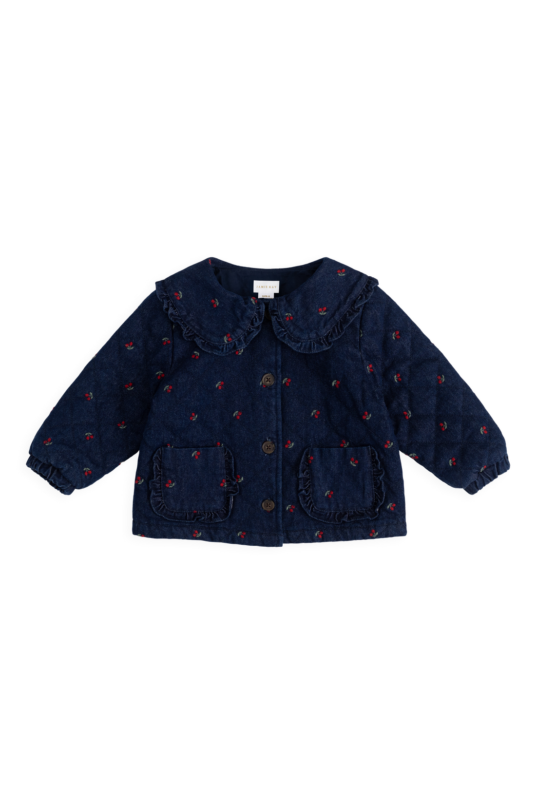 Amandine Jacket - Cerise Denim Childrens Jacket from Jamie Kay NZ