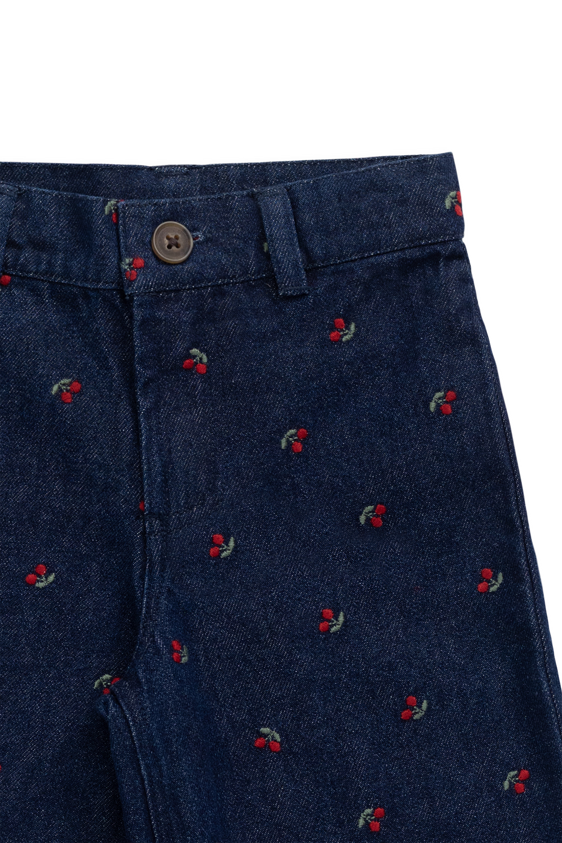Amandine Pant - Cerise Denim Childrens Pant from Jamie Kay NZ