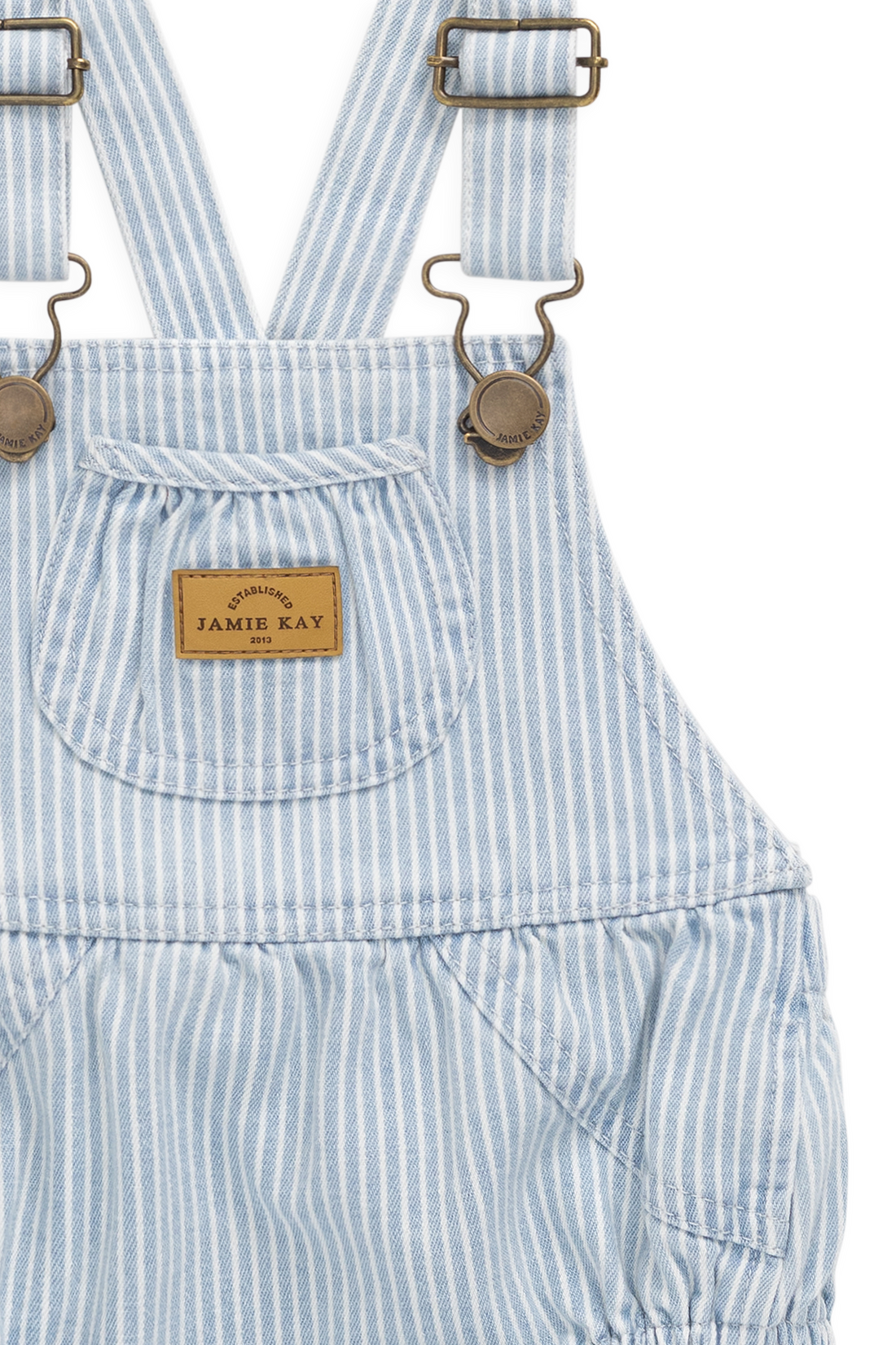 Denver Playsuit - Sunday Stripe Childrens Playsuit from Jamie Kay NZ