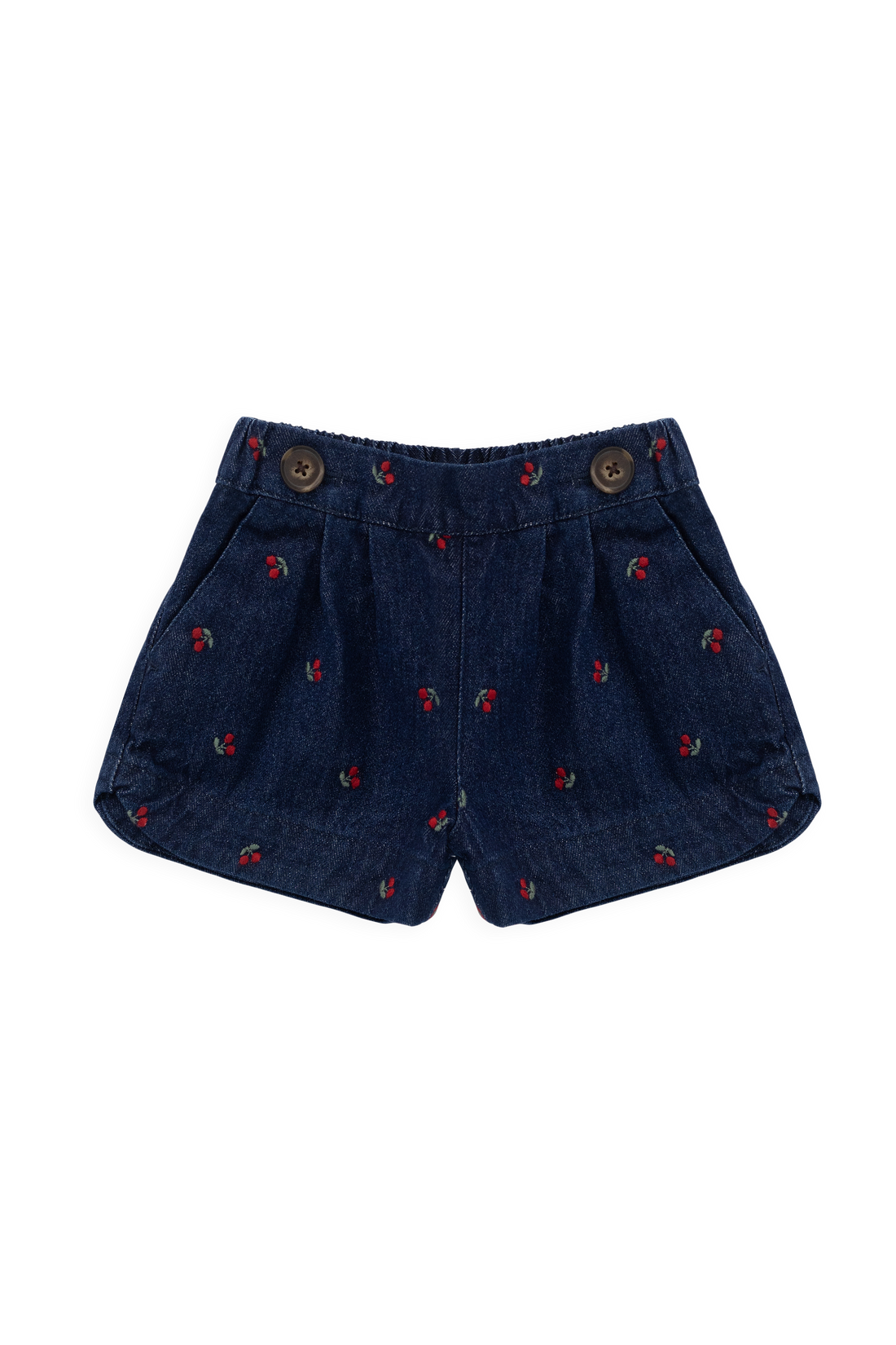 Jardine Short - Cerise Denim Childrens Short from Jamie Kay NZ