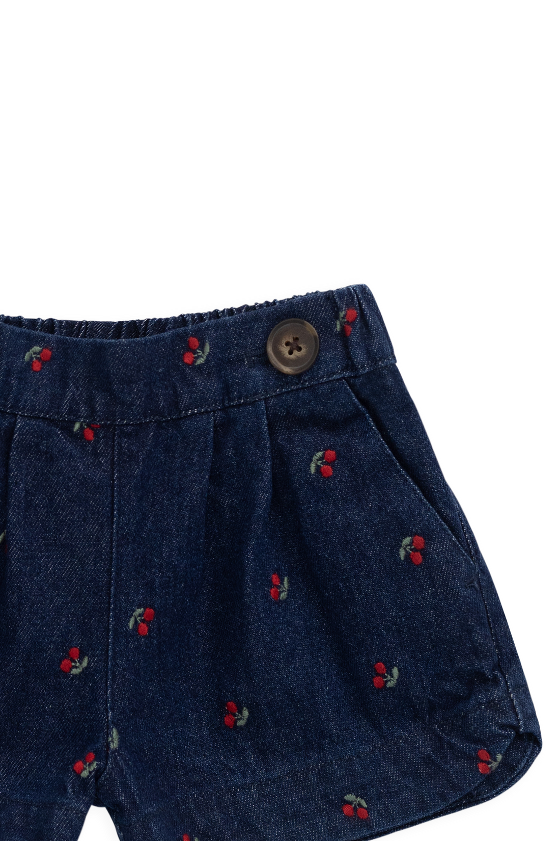 Jardine Short - Cerise Denim Childrens Short from Jamie Kay NZ