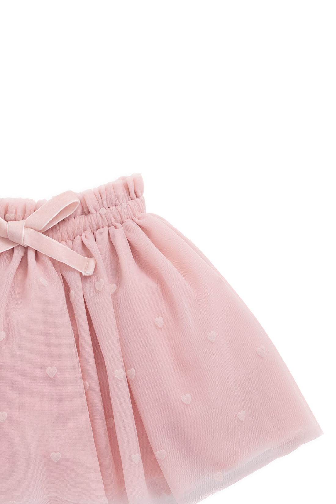 Lottie Skirt - Petite Heart Carnation Childrens Skirt from Jamie Kay NZ