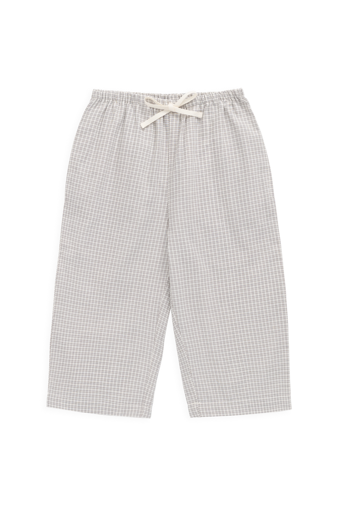 Organic Cotton Kenji Pant - Cloud Check Childrens Pant from Jamie Kay NZ