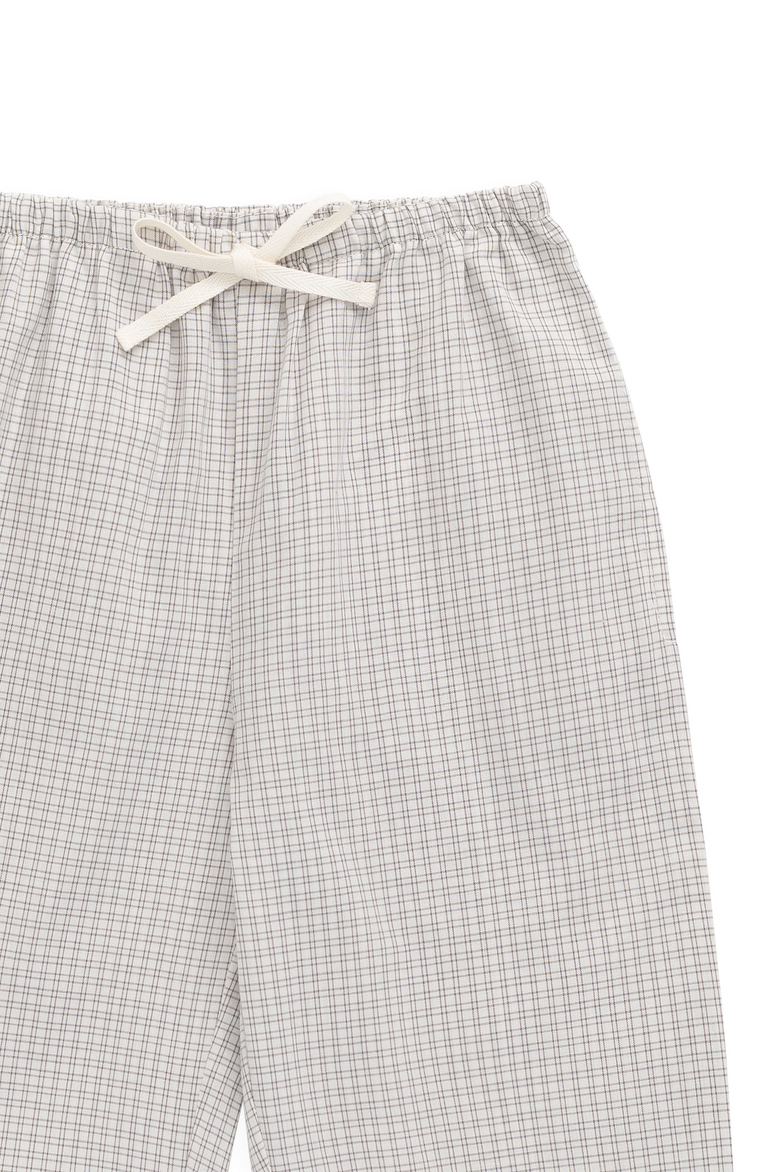 Organic Cotton Kenji Pant - Cloud Check Childrens Pant from Jamie Kay NZ