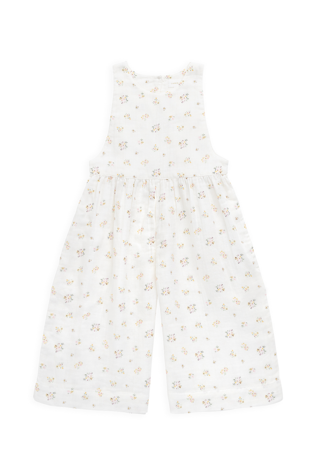 Organic Cotton Muslin Marceline Jumpsuit - Ayla Whisper Childrens Jumpsuit from Jamie Kay NZ