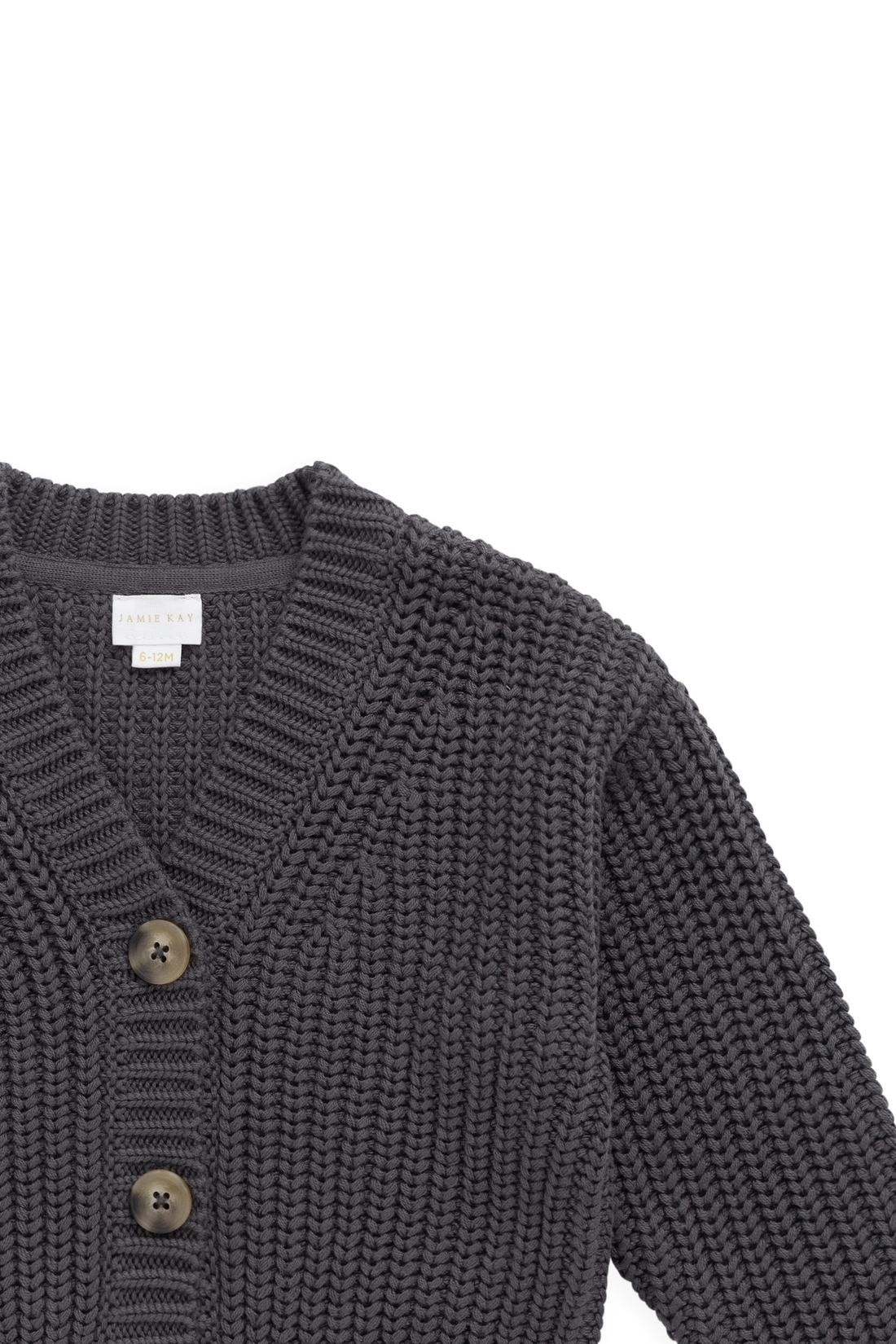 River Cardigan - Stormy Childrens Cardigan from Jamie Kay NZ