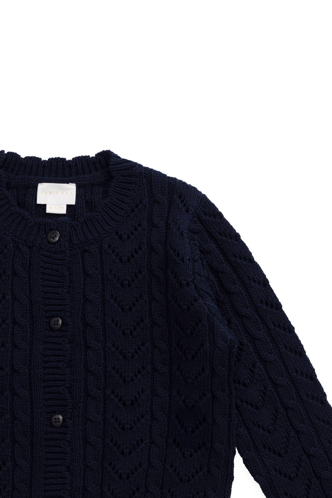 Arabella Knitted Cardigan - Starry Night Childrens Cardigan from Jamie Kay NZ
