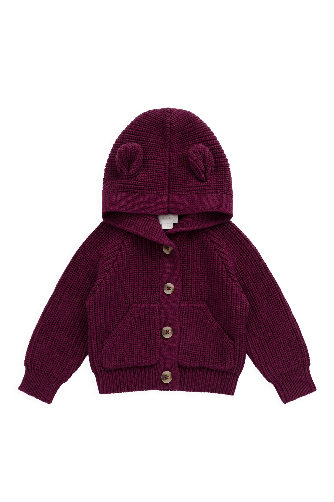 Bear Cardigan - Sweet Mulberry Childrens Cardigan from Jamie Kay NZ