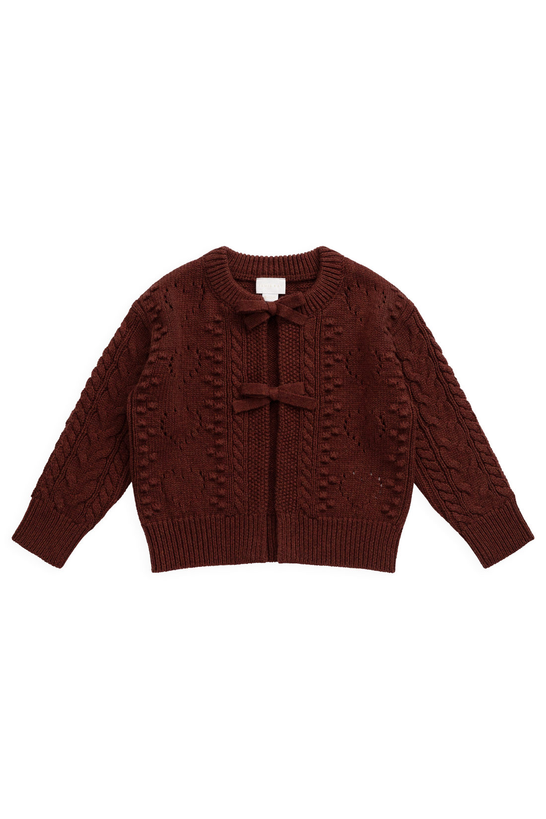 Josephine Knitted Cardigan - Veneer Childrens Cardigan from Jamie Kay NZ