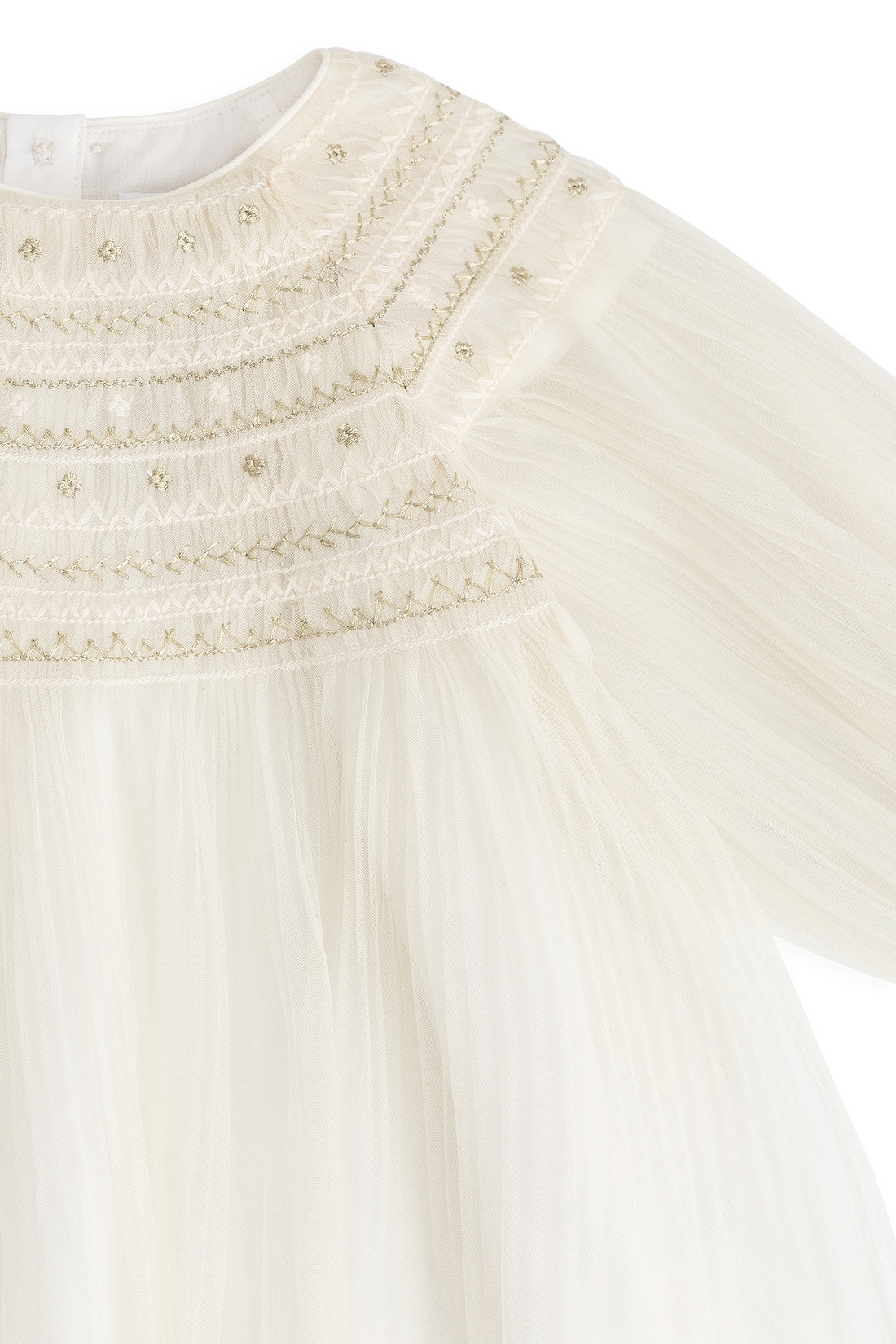 Lydie Tulle Dress - Snow Angel Childrens Dress from Jamie Kay NZ