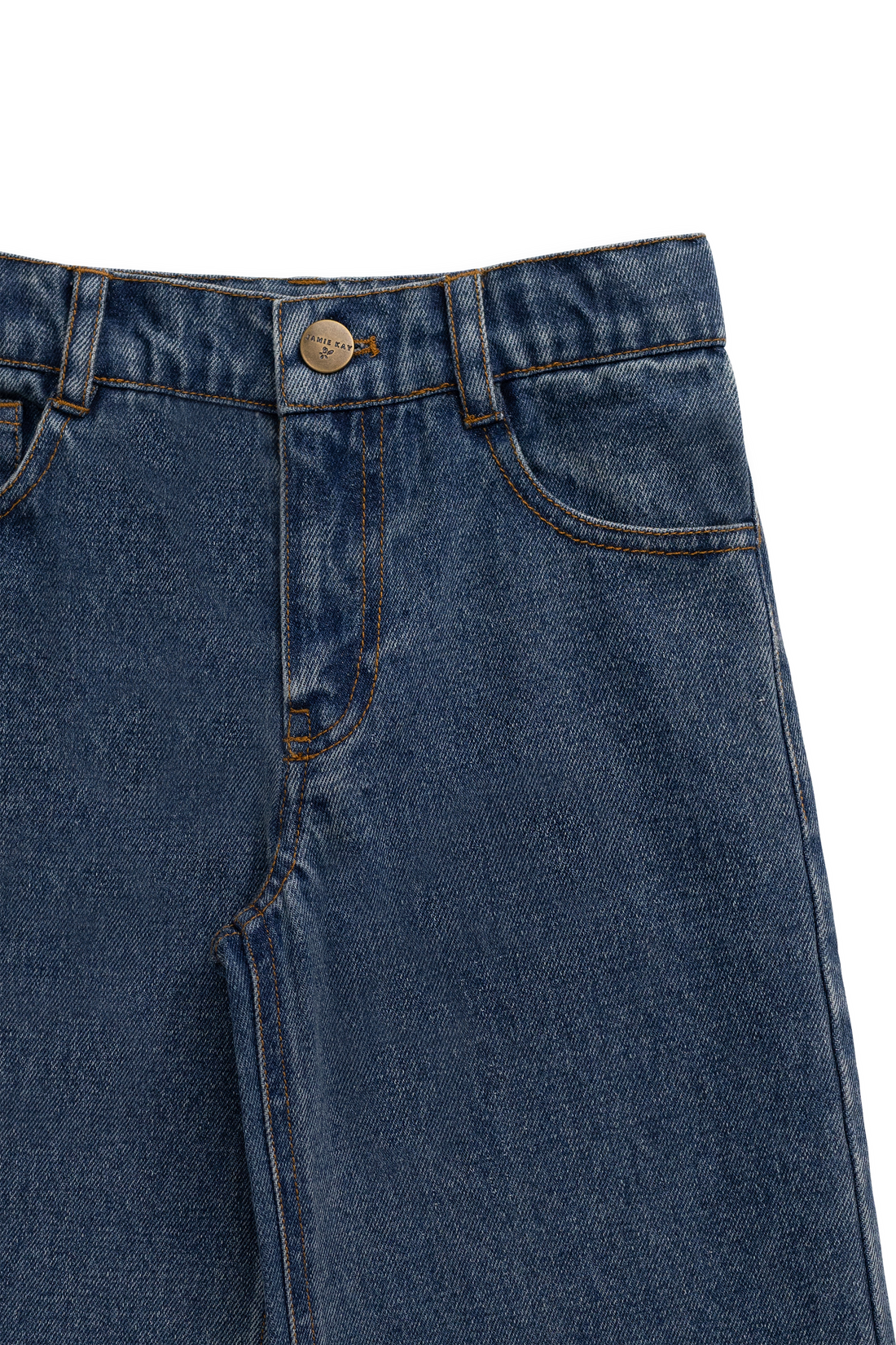 Beatrice Pant - Classic Denim Childrens Pant from Jamie Kay NZ