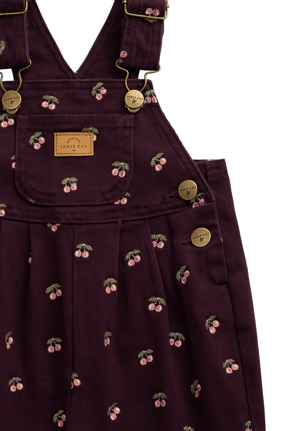 Blair Overall - Cherry Fig Childrens Overall from Jamie Kay NZ