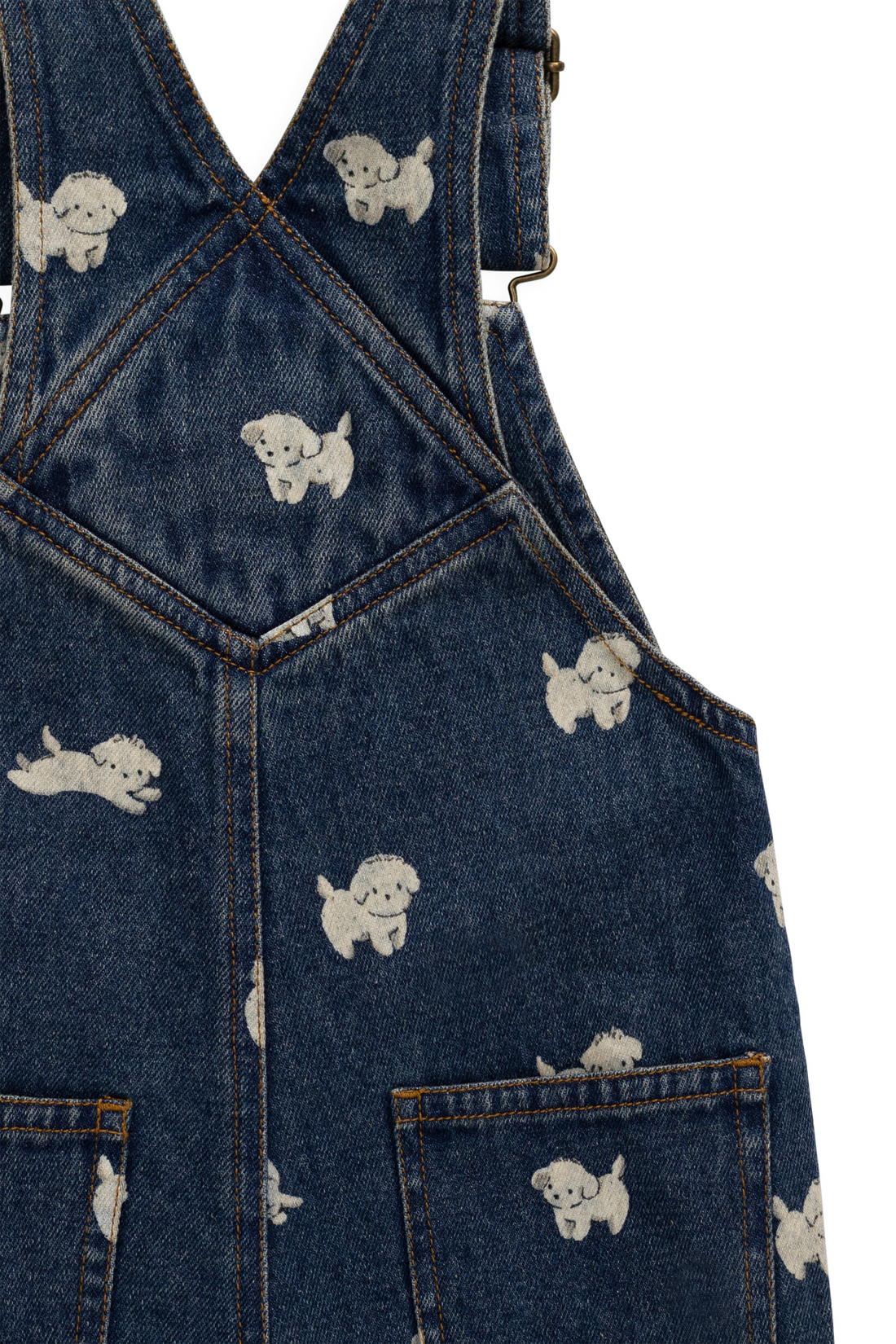 Fenix Short Overall - Finnegan Denim Childrens Overall from Jamie Kay NZ