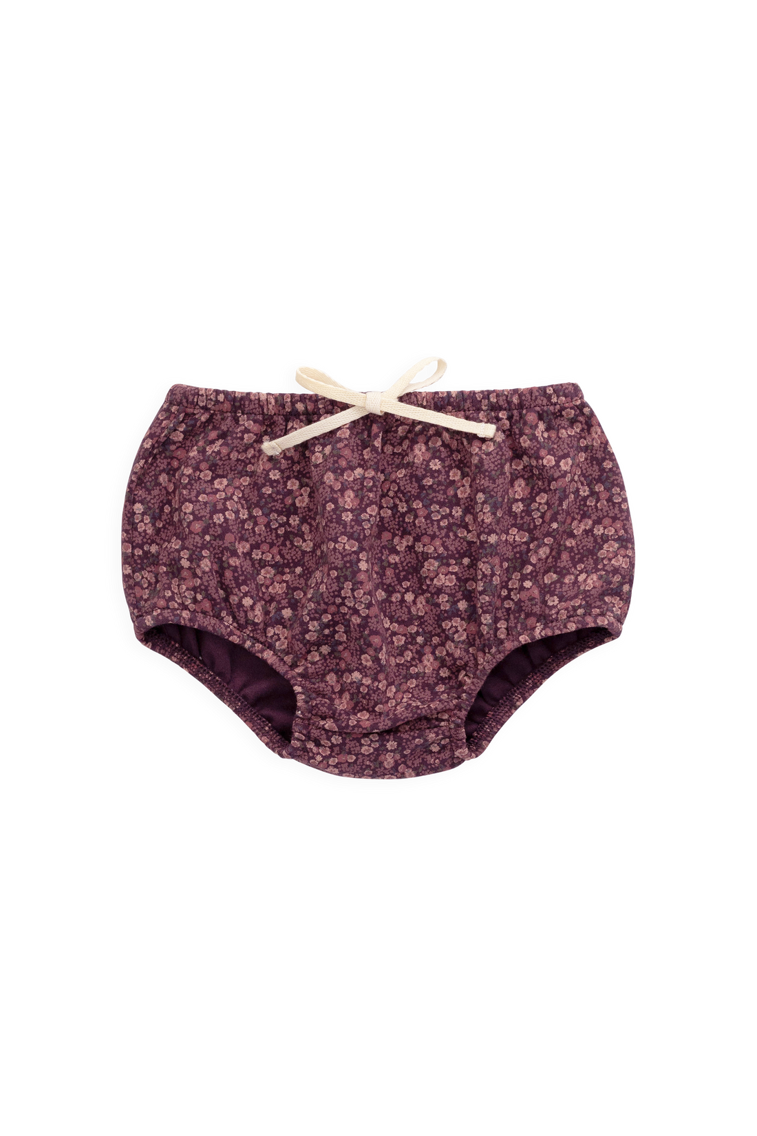 Organic Cotton Classic Bloomer - Fig Floral Childrens Bloomer from Jamie Kay NZ